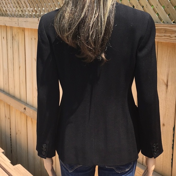FINAL SALE  WOOL BLEND BLAZER - Picture 3 of 6